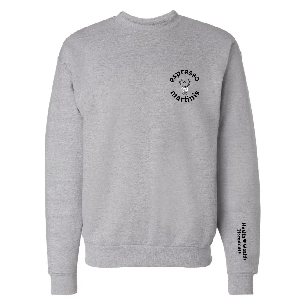 ESPRESSO MARTINI ♡ printed sweatshirt sold by BFFS & BABES