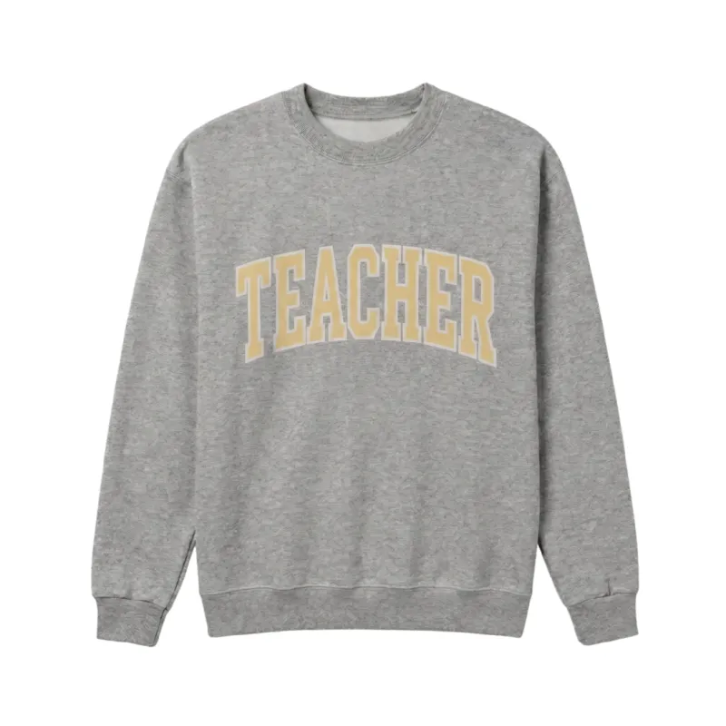 TEACHER ♡ printed sweatshirt made by BFFS & BABES