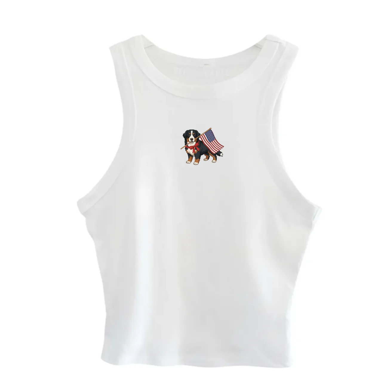 PATRIOTIC PET ♡ personalized printed tank sold by BFFS & BABES
