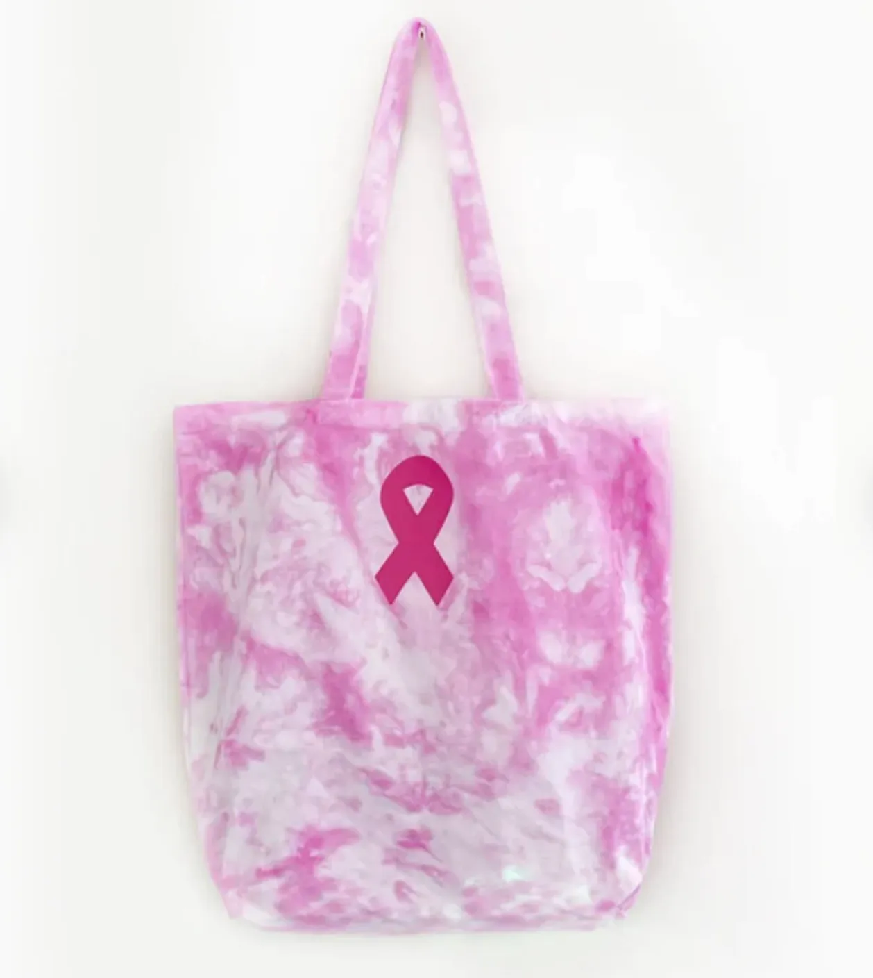 BCA TOTE ♡ pink tote with personalizable ribbon sold by BFFS & BABES product image thumbnail 3
