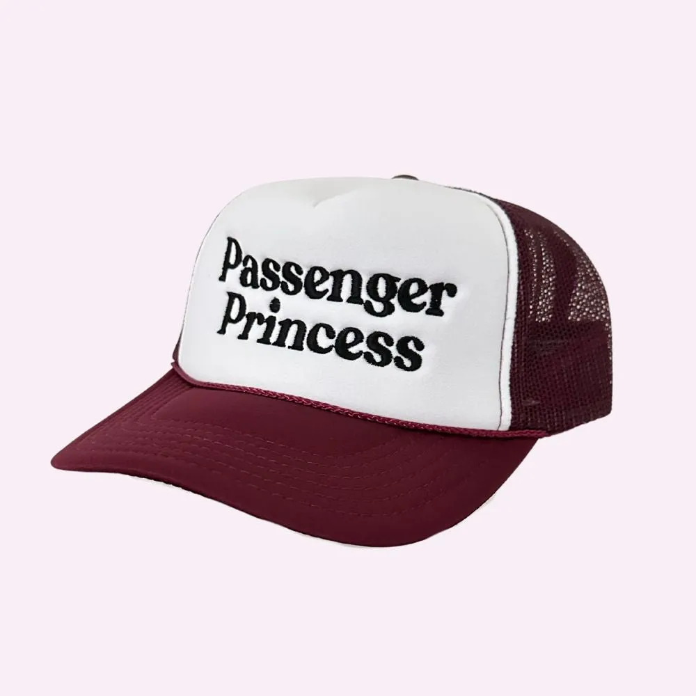 PASSENGER PRINCESS ♡ embroidered trucker hat sold by BFFS & BABES