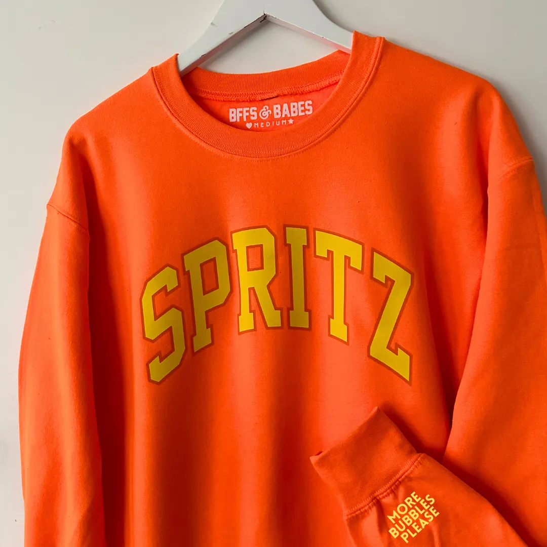 SPRITZ ♡ sweatshirt with customizable cuff sold by BFFS & BABES product image thumbnail 2