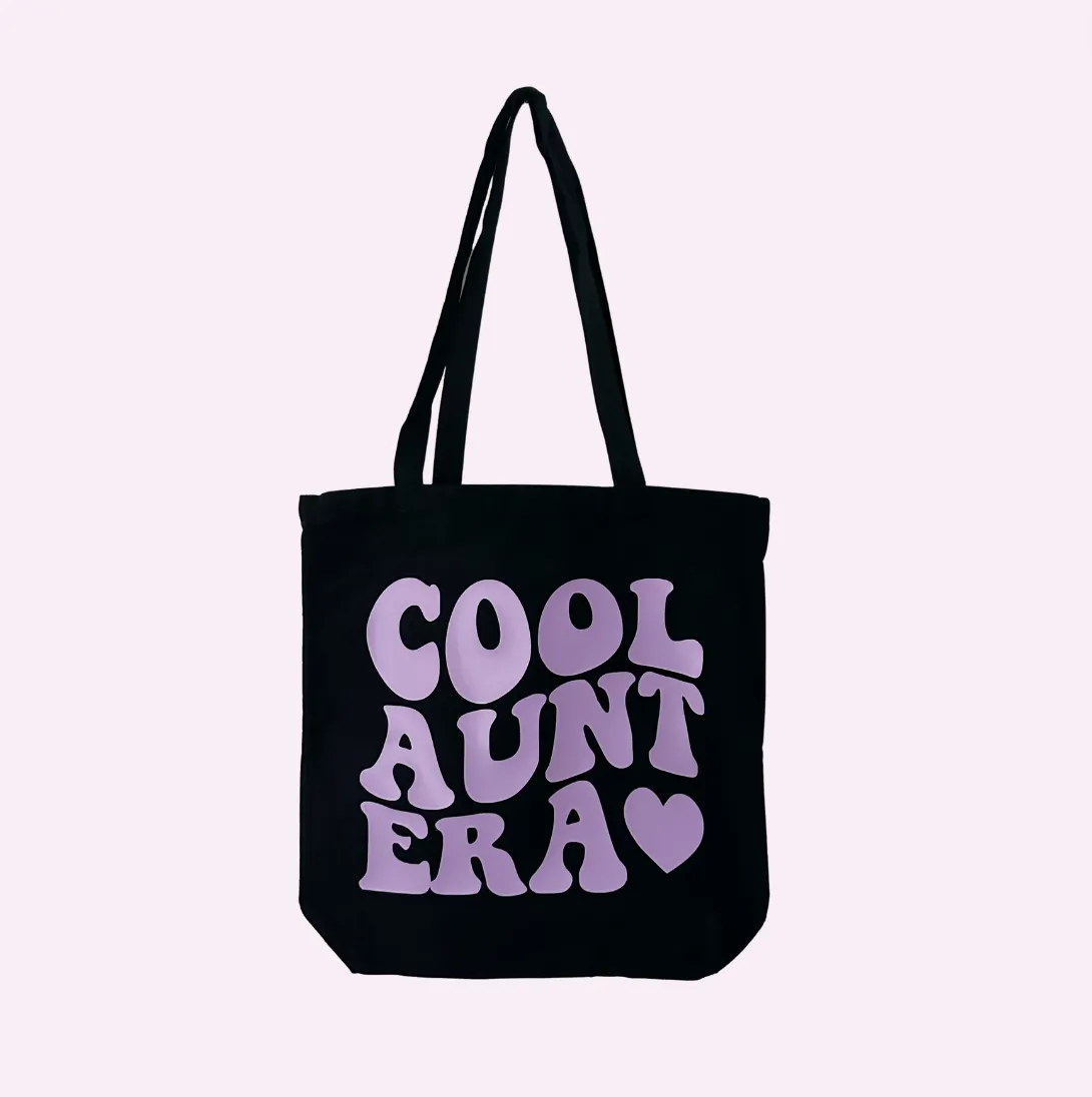 COOL AUNT ERA TOTE ♡ printed tote bag sold by BFFS & BABES