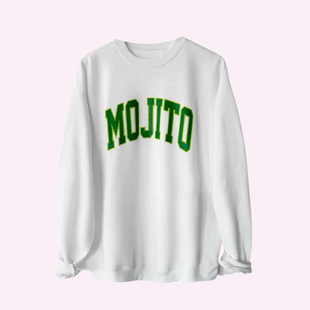 MOJITO ♡ printed sweatshirt sold by BFFS & BABES product image thumbnail 3