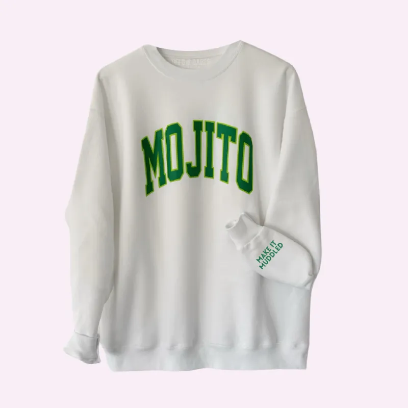 MOJITO ♡ printed sweatshirt sold by BFFS & BABES