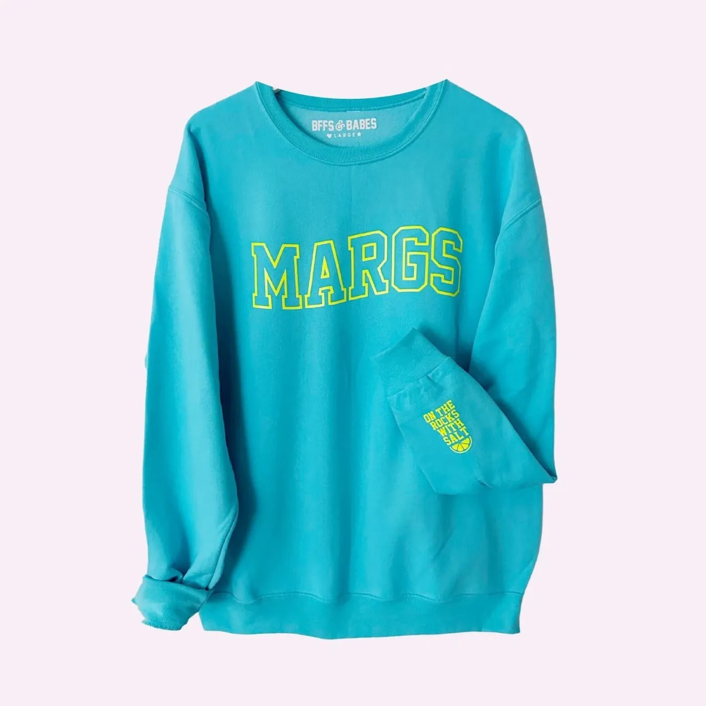 MARGS ♡ printed sweatshirt ♡ select your cuff sold by BFFS & BABES