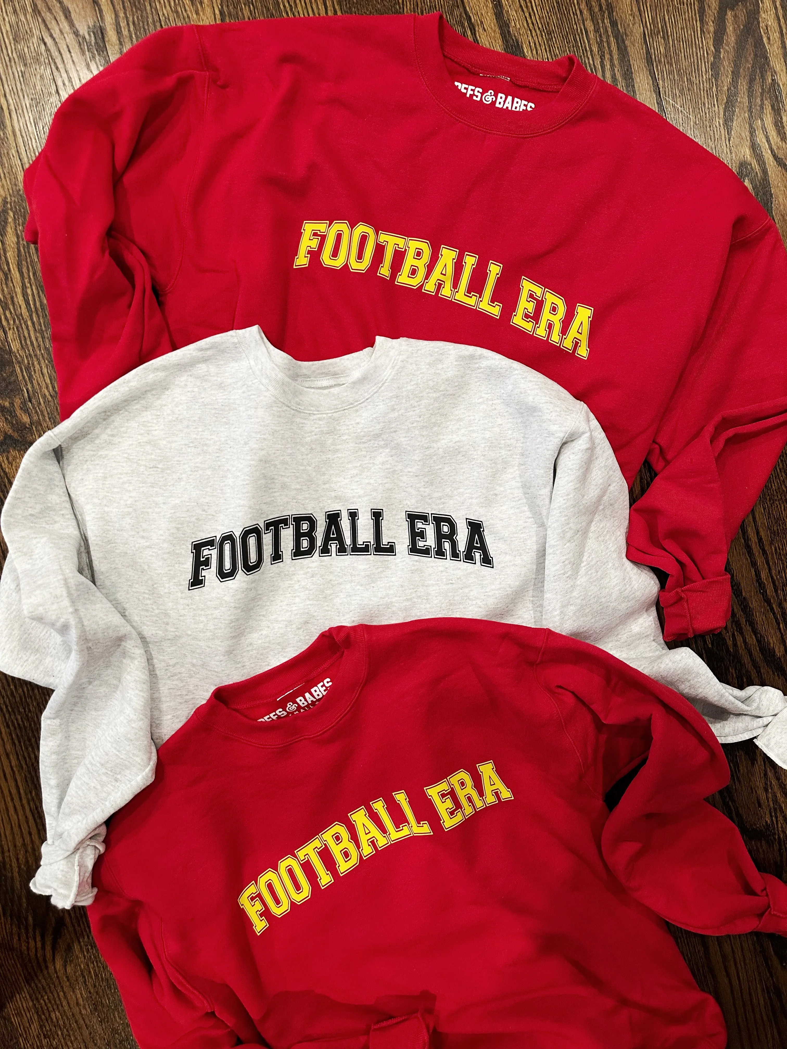 FOOTBALL ERA ♡ adult sweatshirt sold by BFFS & BABES product image thumbnail 2