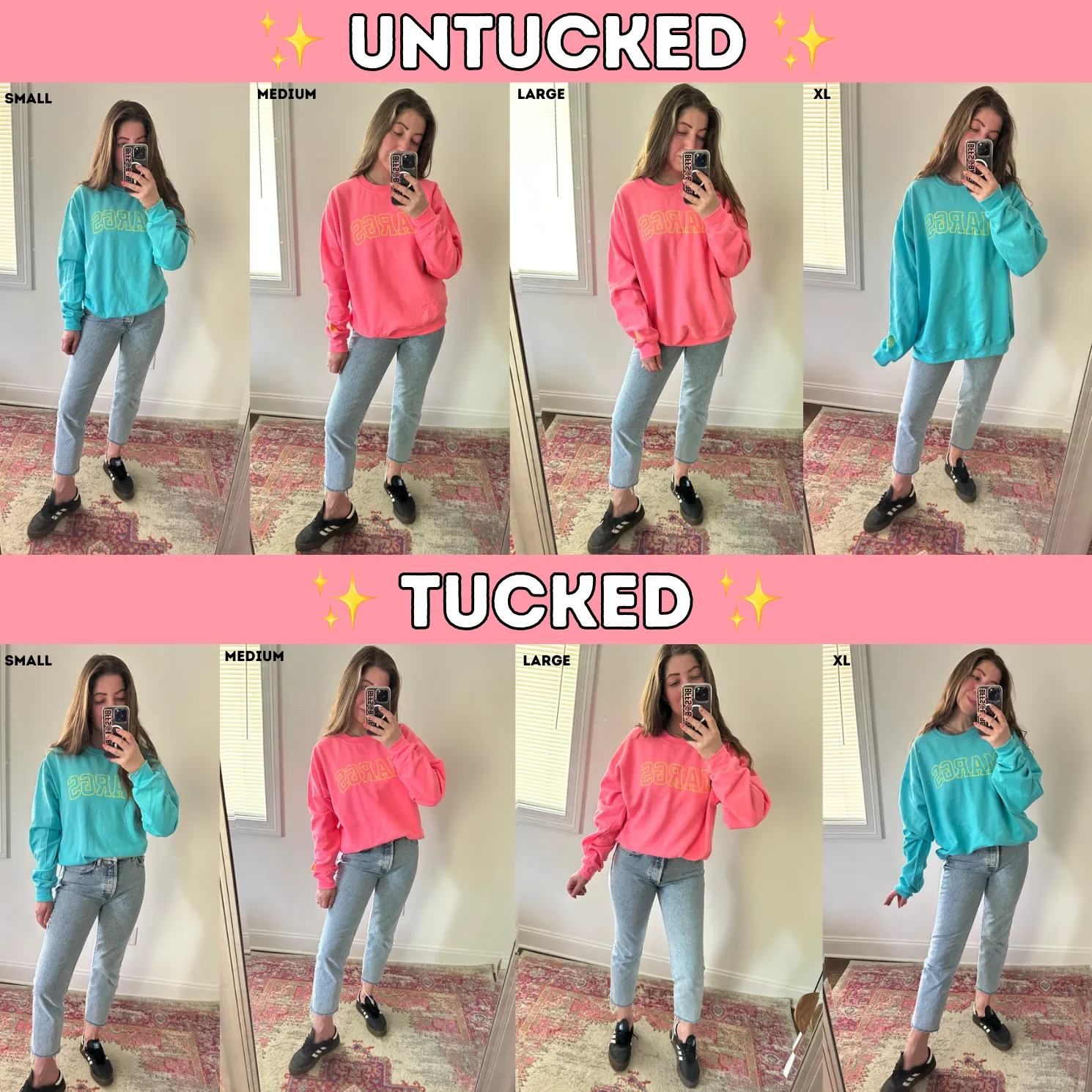 MARGS ♡ purple printed sweatshirt with on the rocks with salt cuff sold by BFFS & BABES product image thumbnail 4