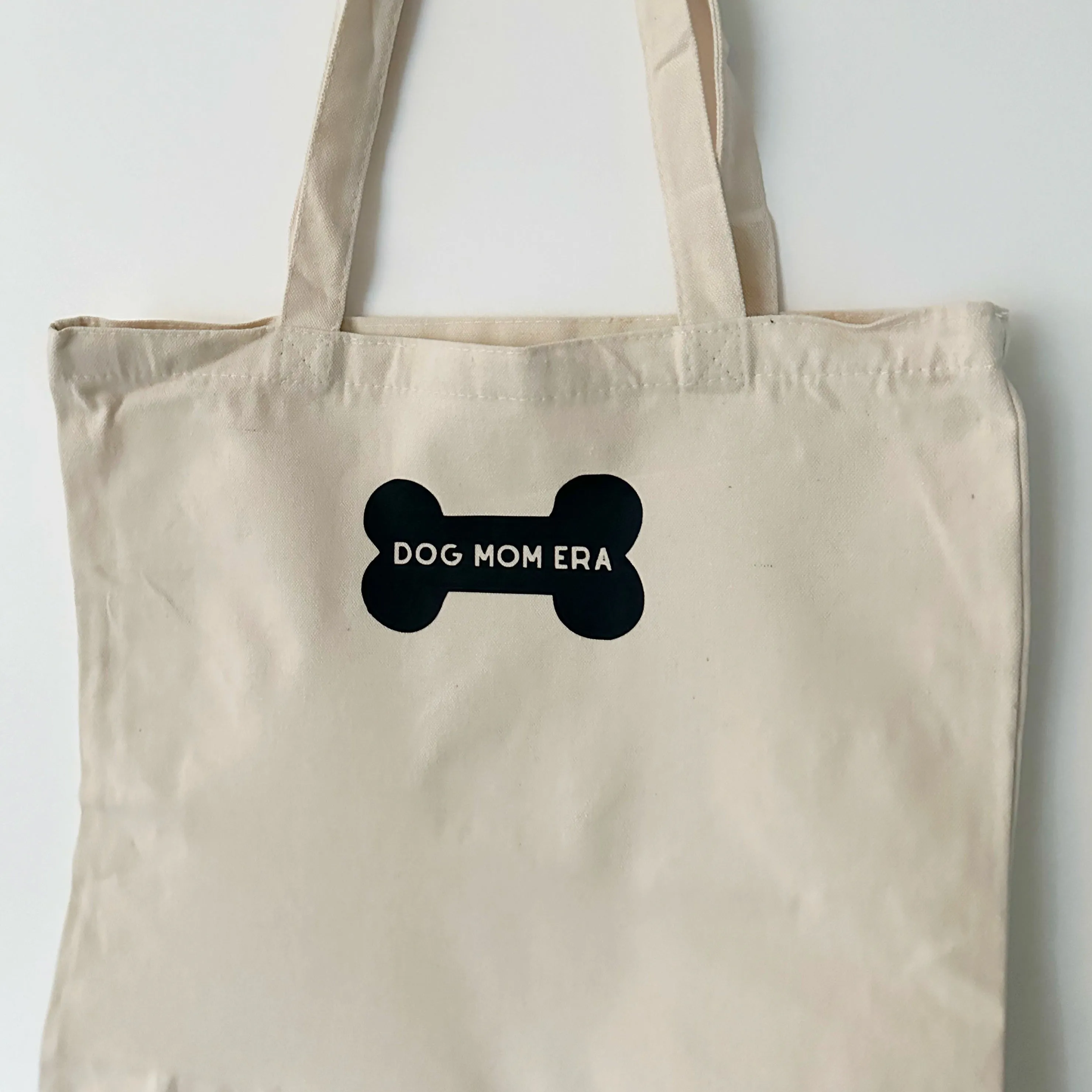 DOG MOM ERA TOTE ♡ printed canvas tote sold by BFFS & BABES product image thumbnail 2