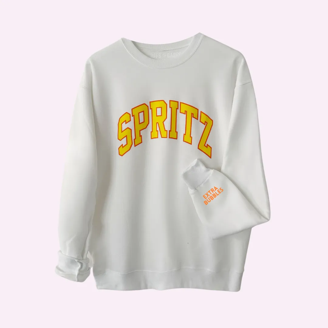 SPRITZ ♡ sweatshirt with customizable cuff sold by BFFS & BABES product image thumbnail 3
