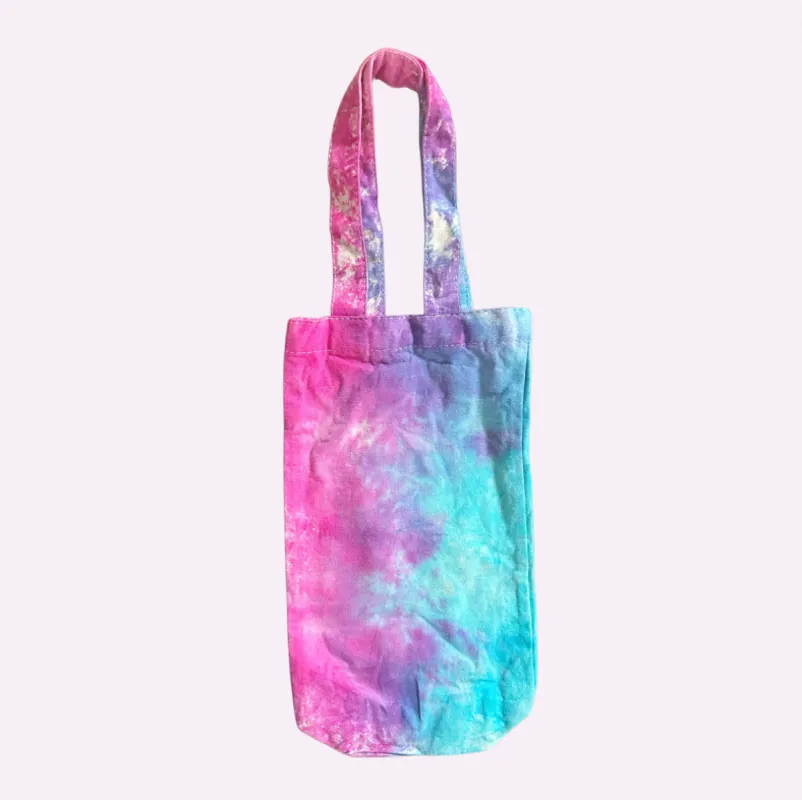 BYOB WINE TOTE ♡ tie-dye wine tote sold by BFFS & BABES