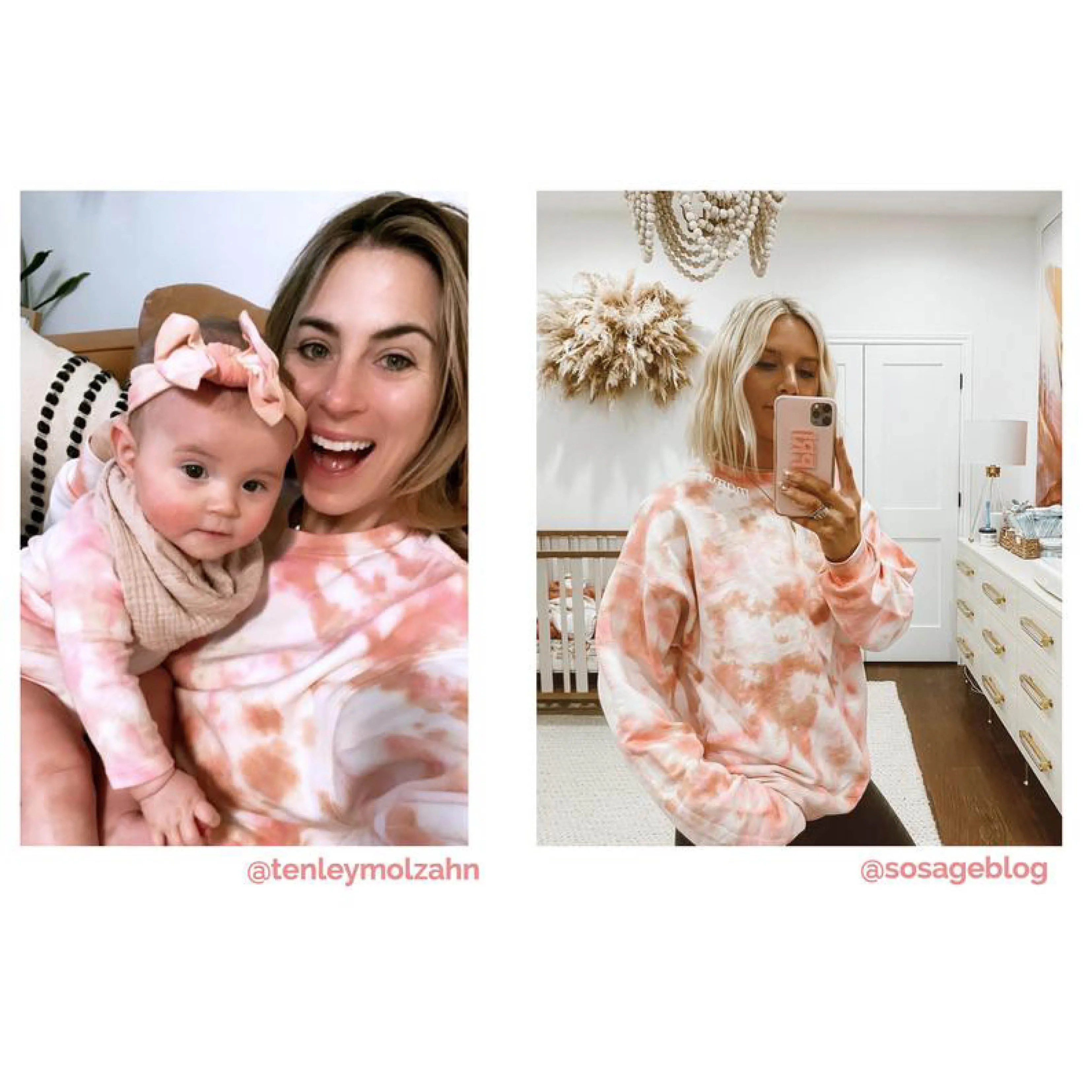 DUSTDYE ROSE ♡ adult sweatshirt sold by BFFS & BABES product image thumbnail 5