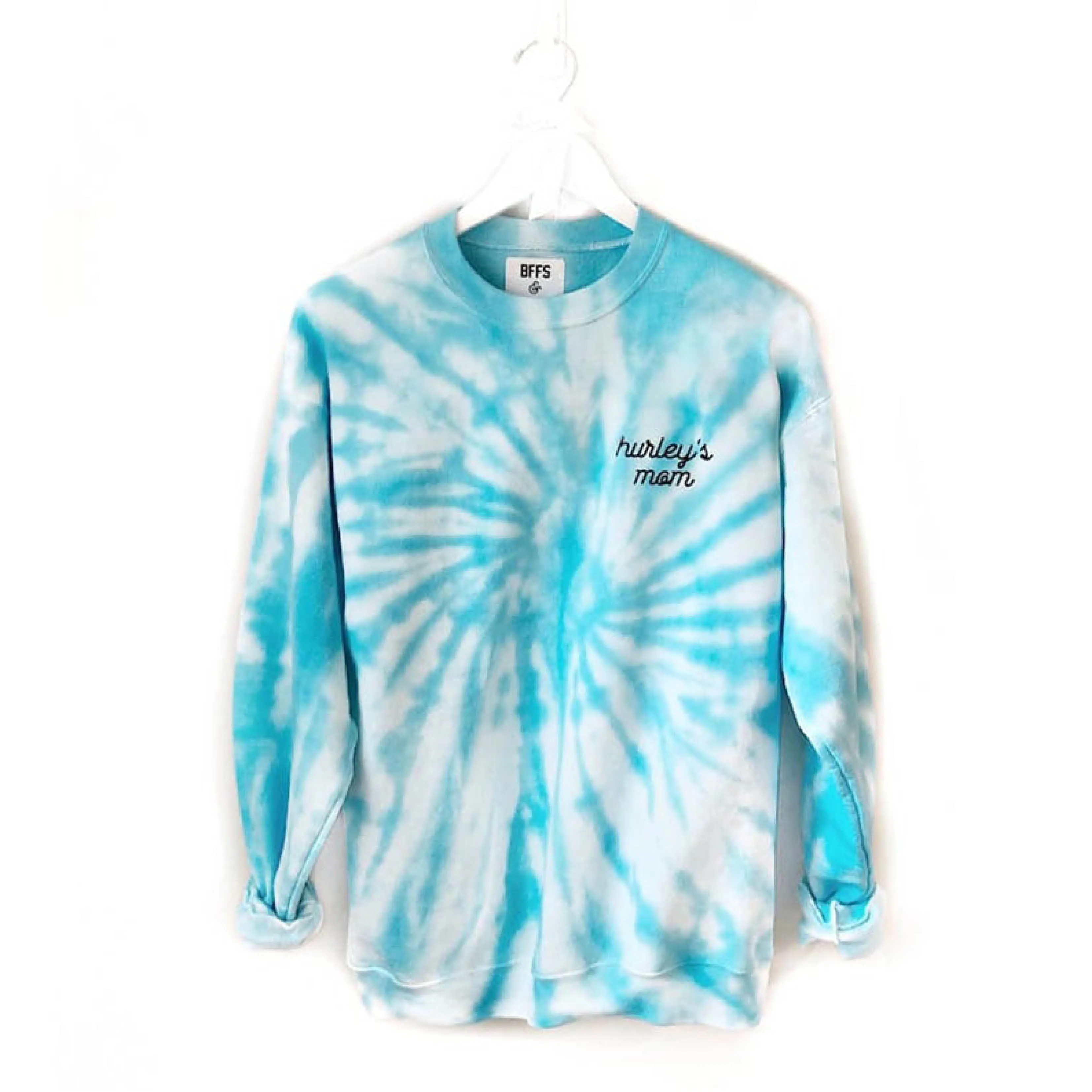 TURQUOISE SWIRL CUSTOM MAGIC ♡ adult sweatshirt sold by BFFS & BABES product image thumbnail 3