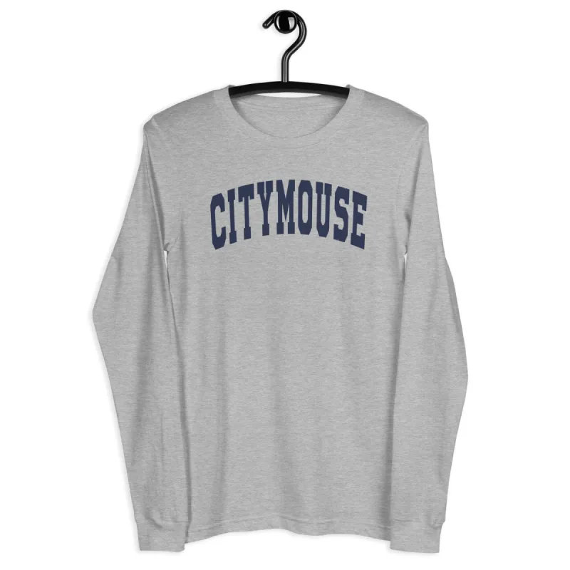 citymouse™ university longsleeve tee sold by Citymouse