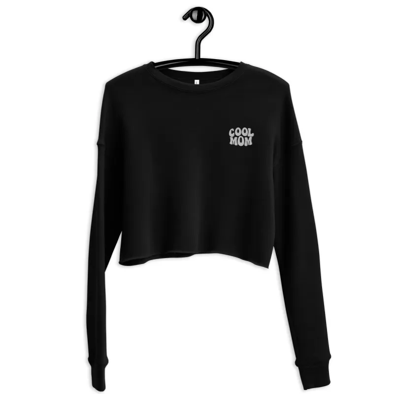 COOL MOM crop sweatshirt sold by Citymouse