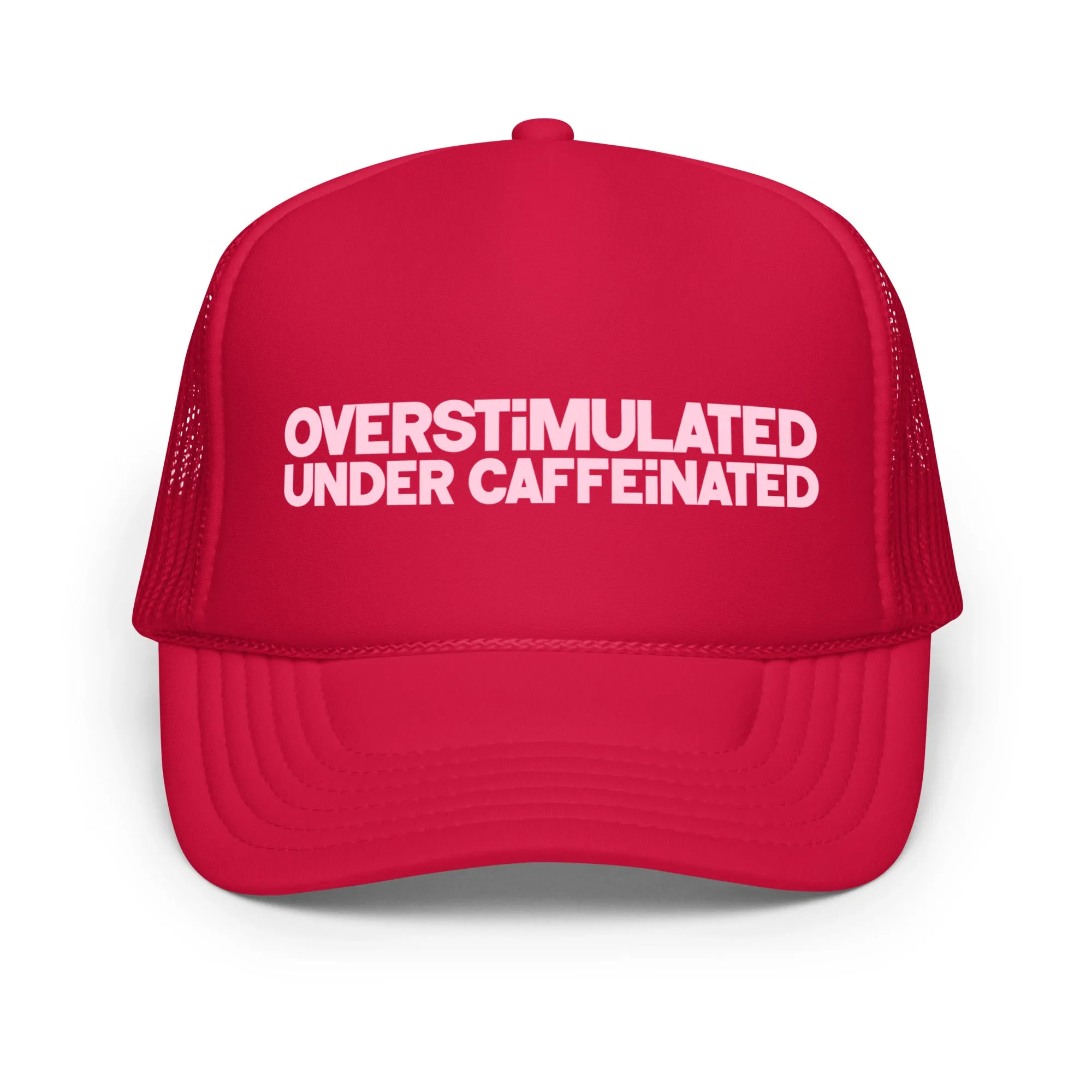 OVERSTIMULATED/ UNDERCAF HAT sold by Citymouse