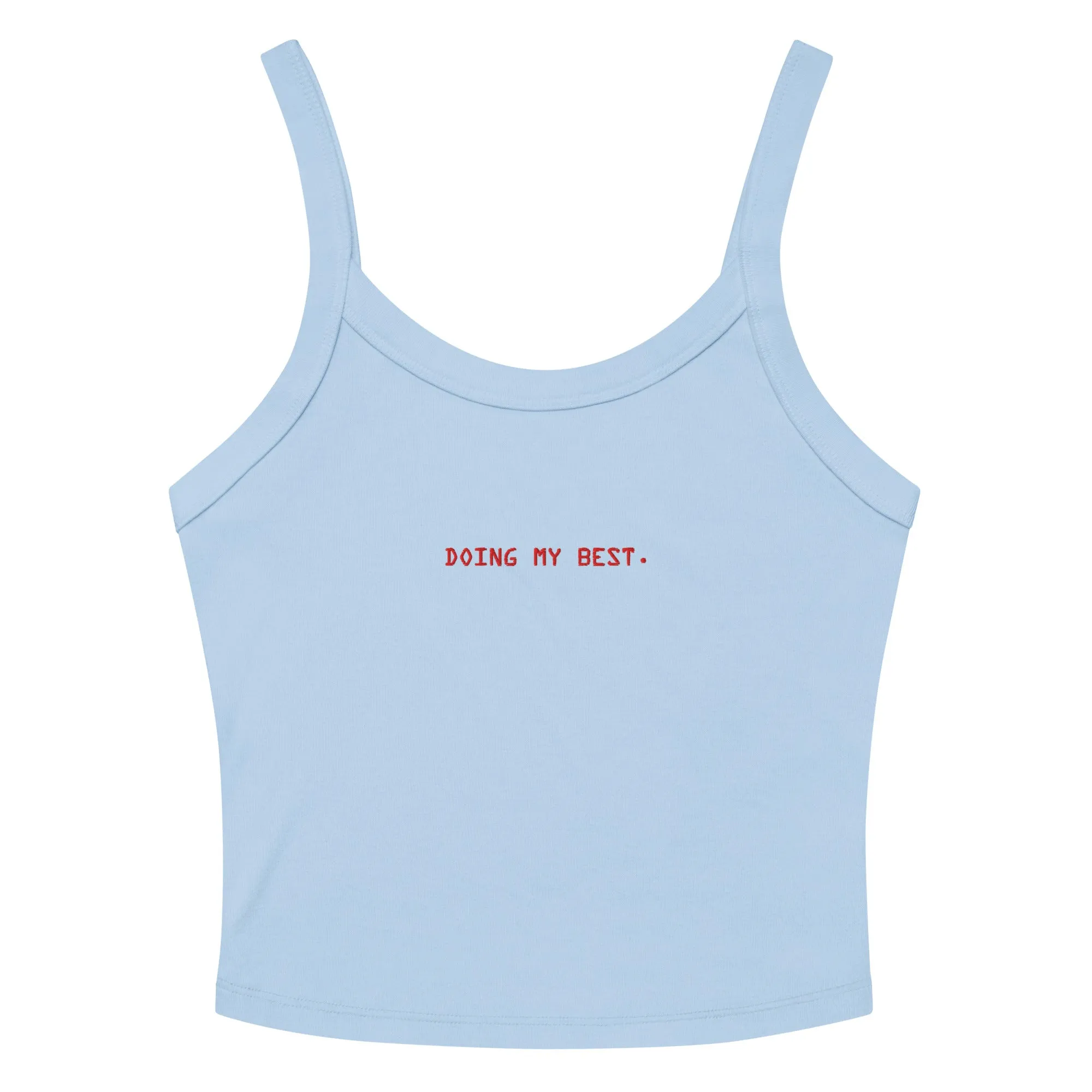 Women’s micro-rib tank top sold by Citymouse