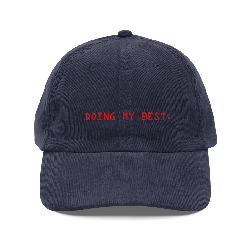 Vintage corduroy cap sold by Citymouse