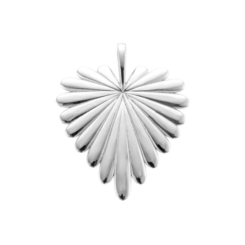 LOVE Full-Heart Pendant in Silver SALE sold by Jane Win
