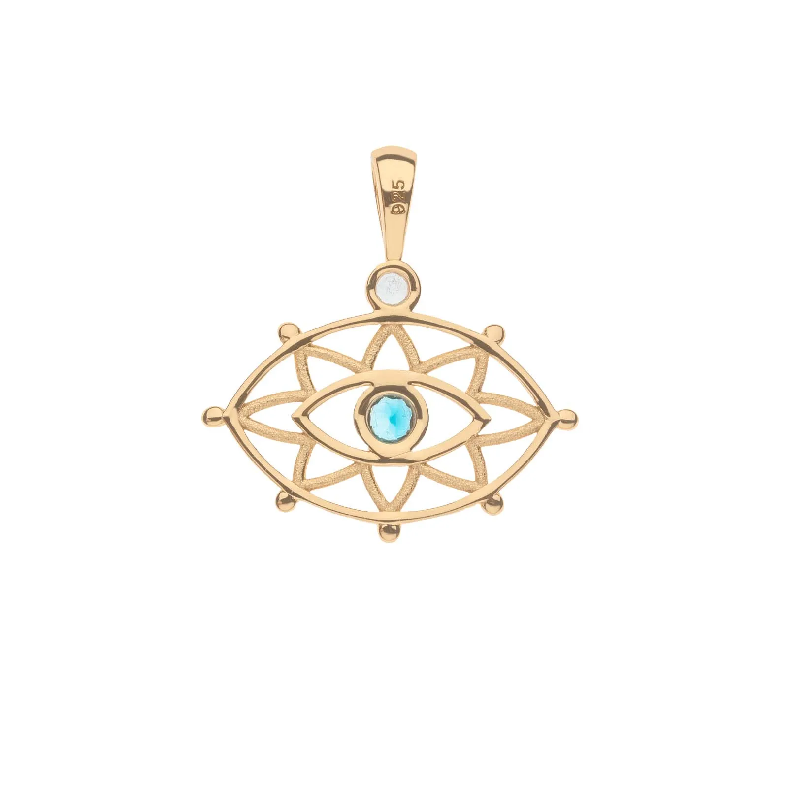 PROTECT Evil Eye Cutout Pendant sold by Jane Win product image thumbnail 2