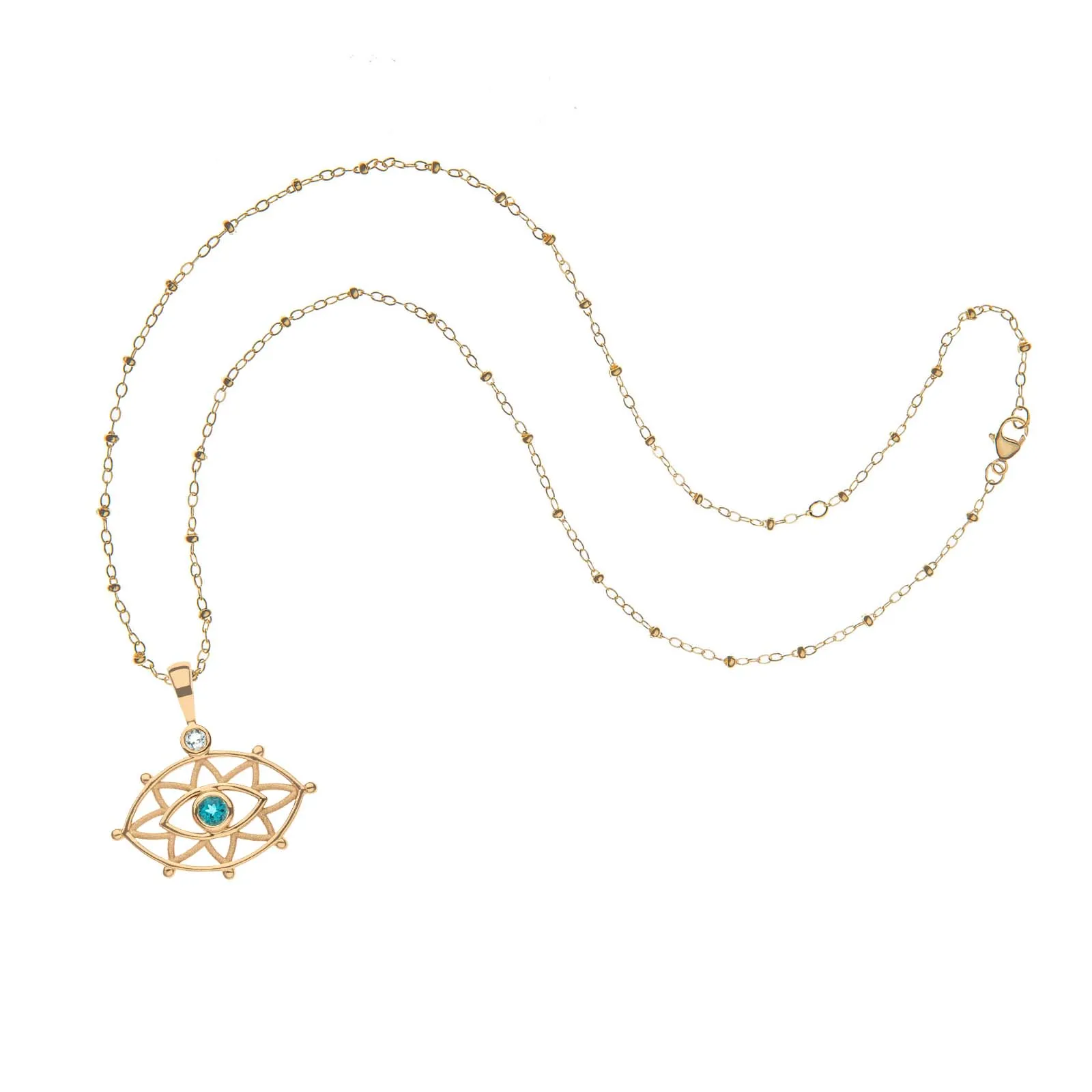 PROTECT Evil Eye Cutout Pendant sold by Jane Win product image thumbnail 5