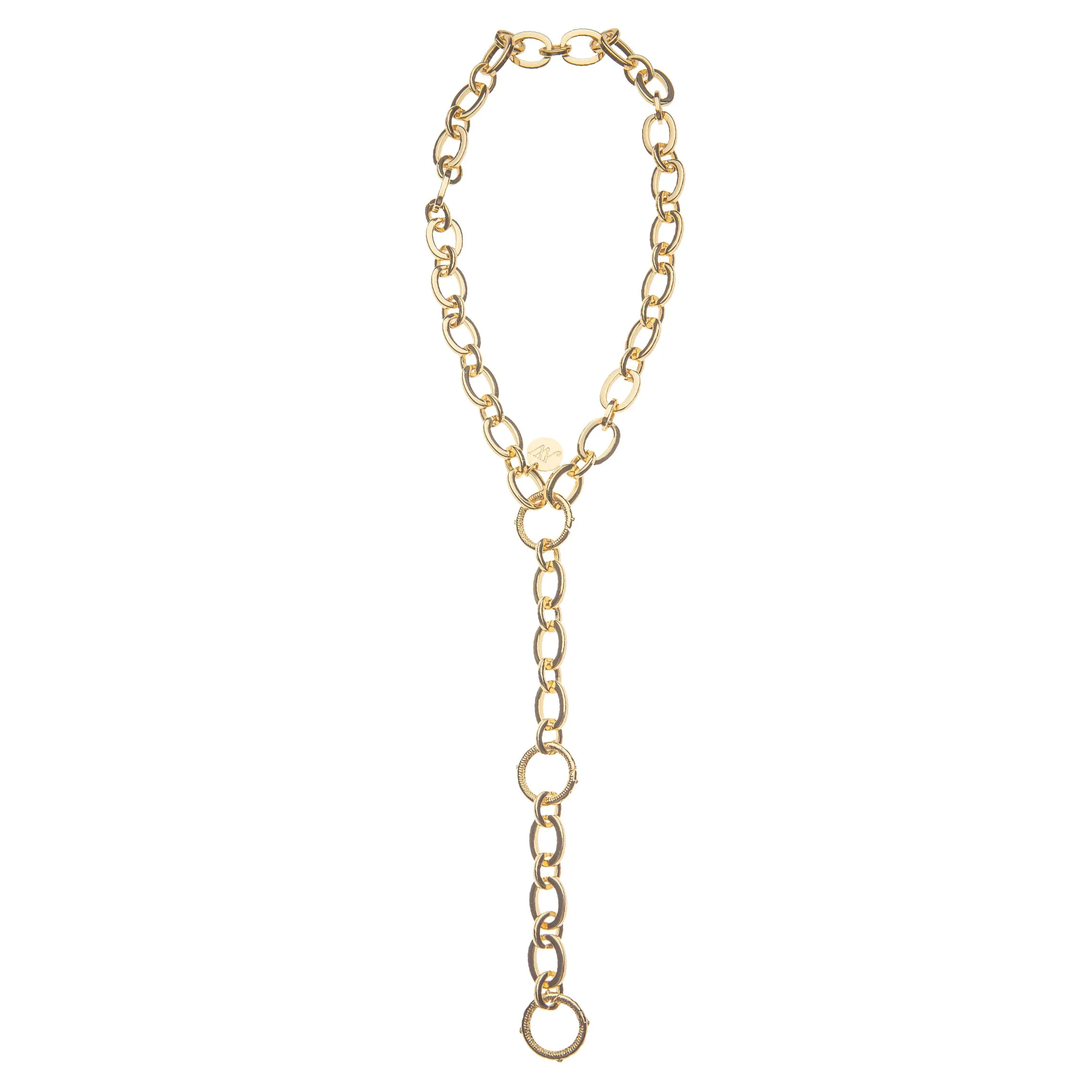 Lariat Multi-Style Chunky Link Chain sold by Jane Win product image thumbnail 5