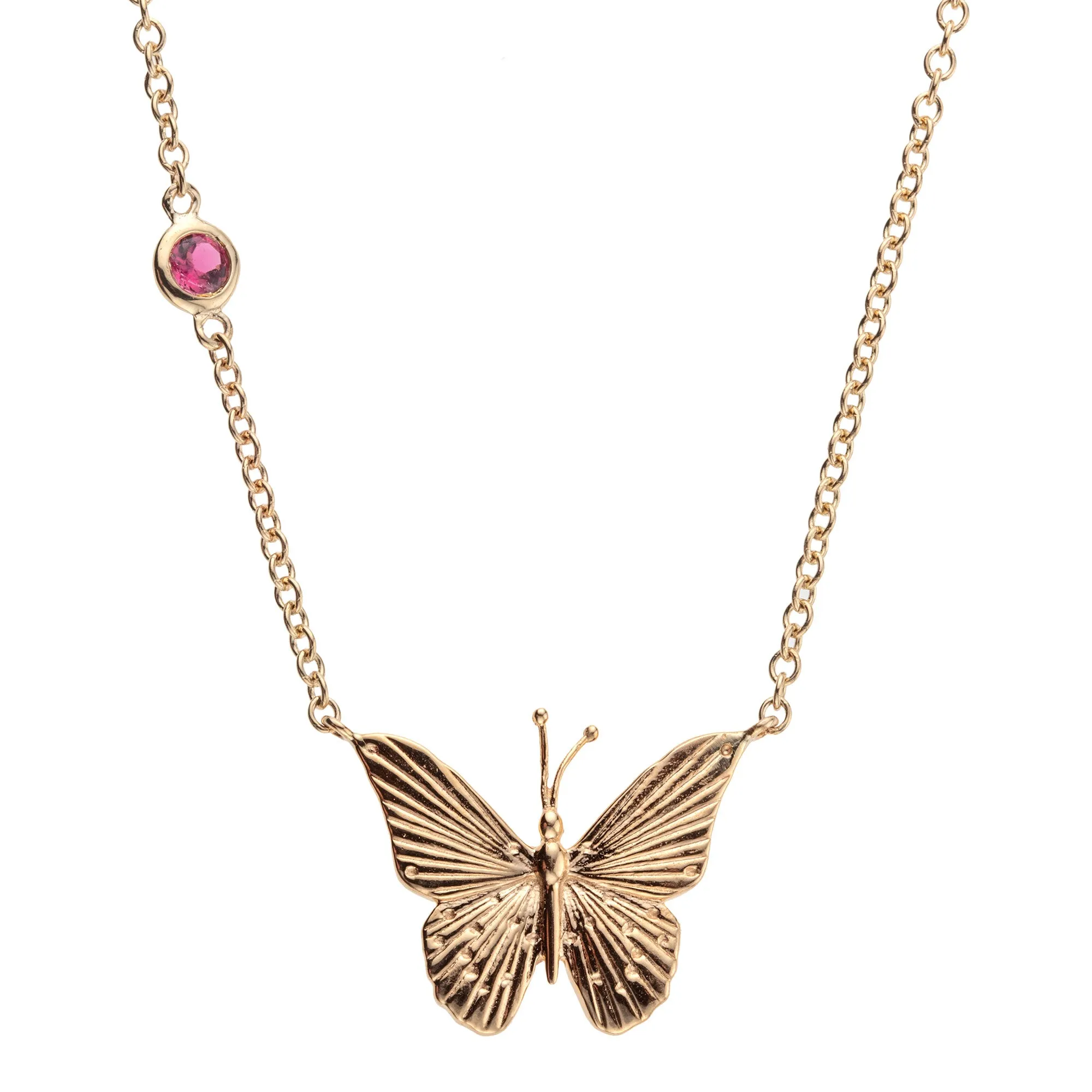 FREEDOM Butterfly Pendant 10k Gold sold by Jane Win