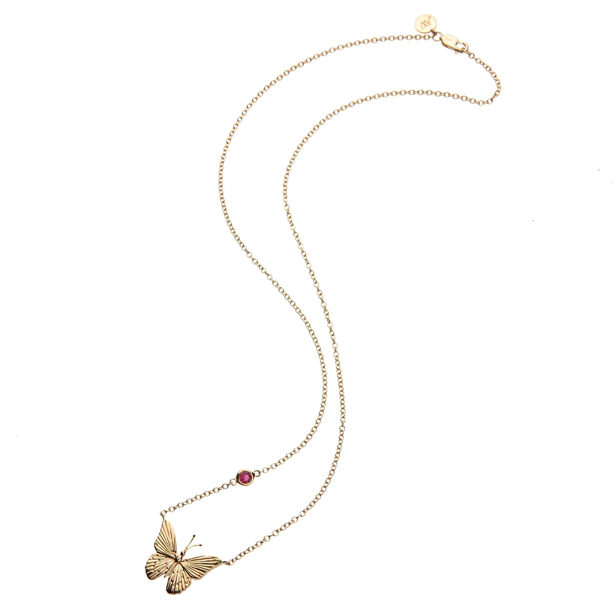 FREEDOM Butterfly Pendant 10k Gold sold by Jane Win product image thumbnail 2