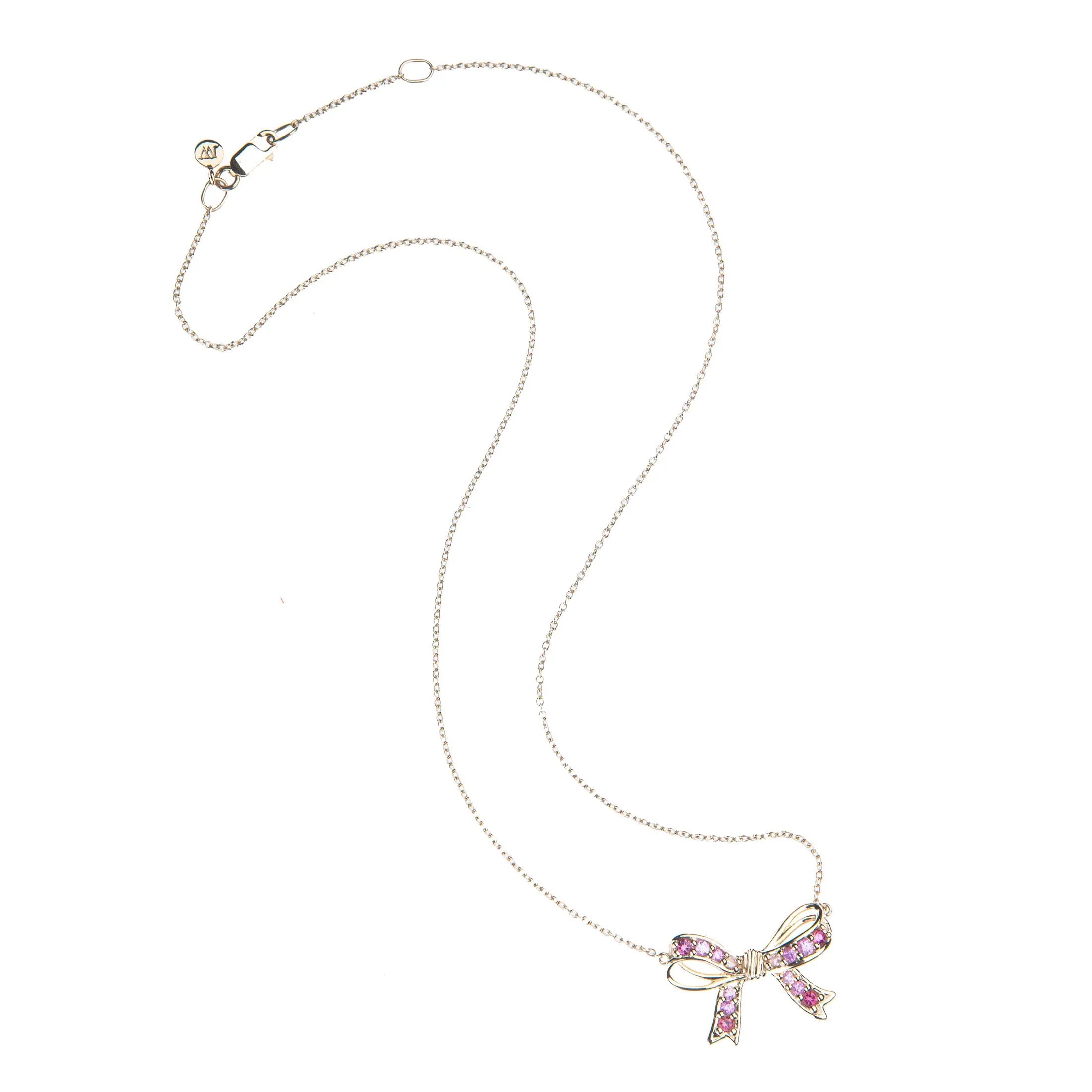 FOREVER Forget Me Not Bow Pendant in Solid Gold sold by Jane Win product image thumbnail 2