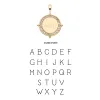 Embellished Personalized Petite Coin Pendant sold by Jane Win
