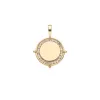 Embellished Personalized Petite Coin Pendant sold by Jane Win