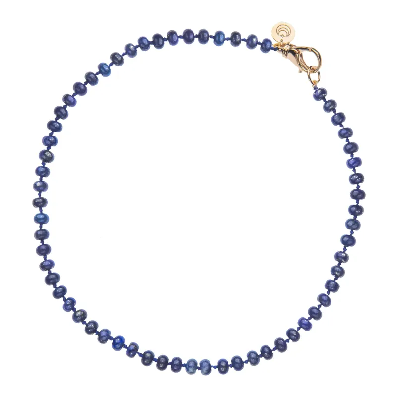 Lapis Beaded Necklace sold by Jane Win