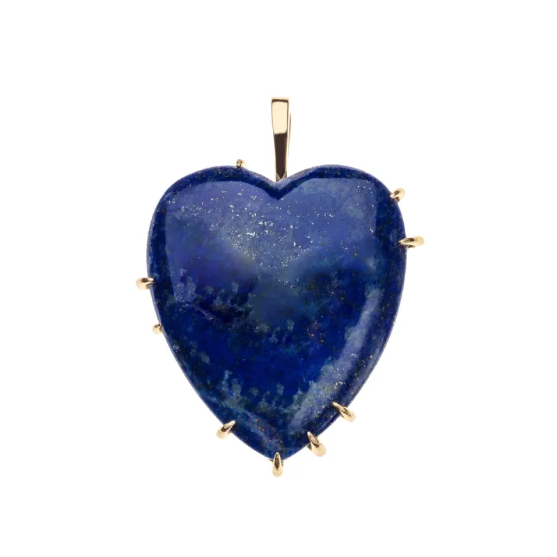 LOVE Carry Your Heart Pendant in Lapis sold by Jane Win