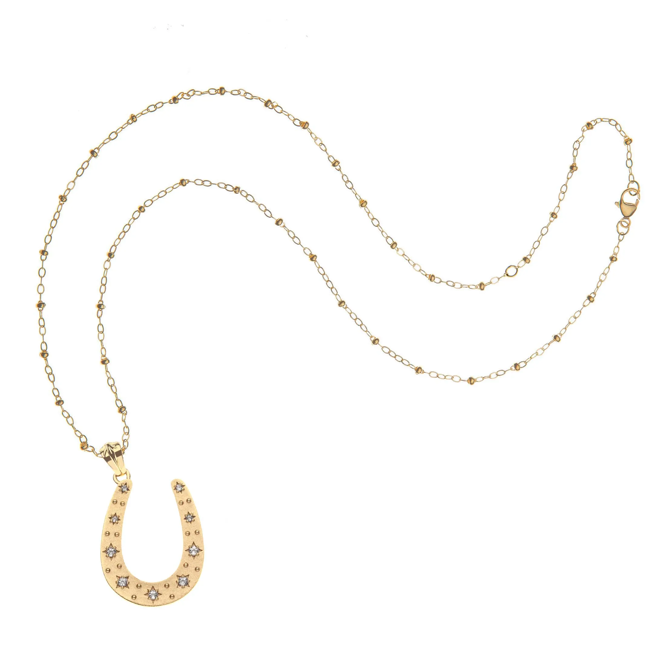 LUCKY Starry Horseshoe Pendant sold by Jane Win product image thumbnail 4