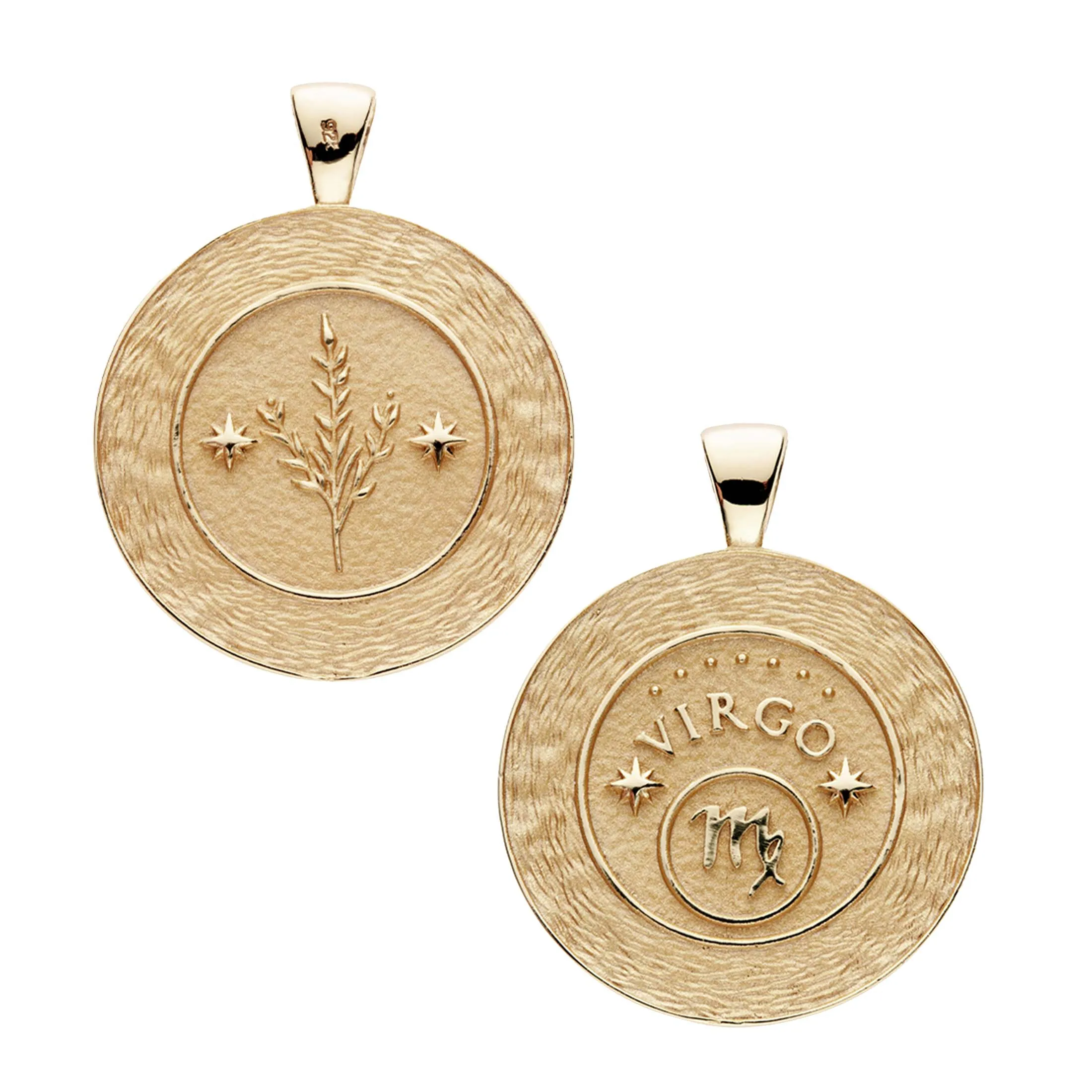 VIRGO JW Zodiac Pendant Coin - Aug 23 - Sep 22 sold by Jane Win product image thumbnail 2