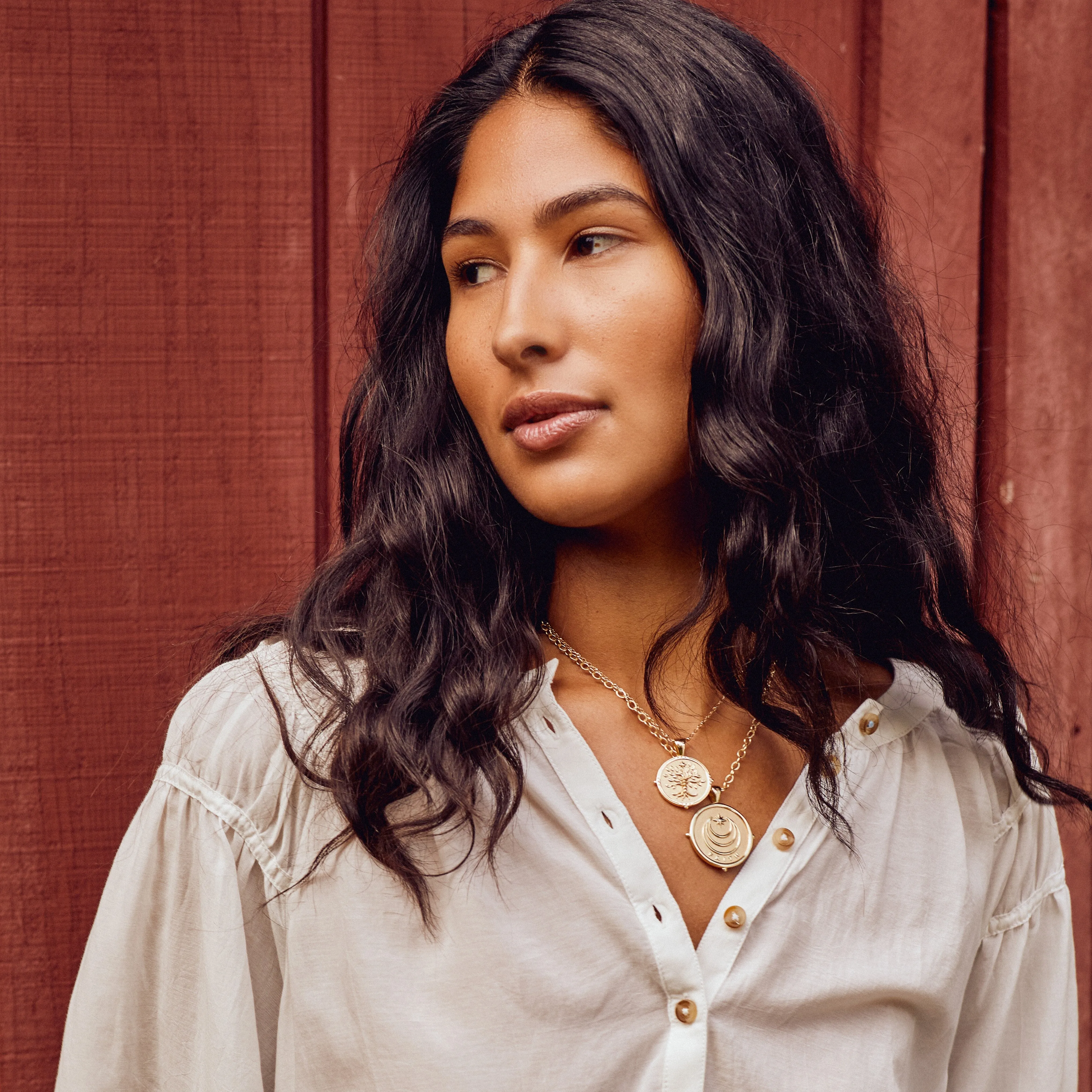 FAITH JW Small Pendant Coin sold by Jane Win product image thumbnail 3