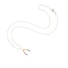 LUCKY Rainbow Mini Wishbone Pendant in 10k sold by Jane Win
