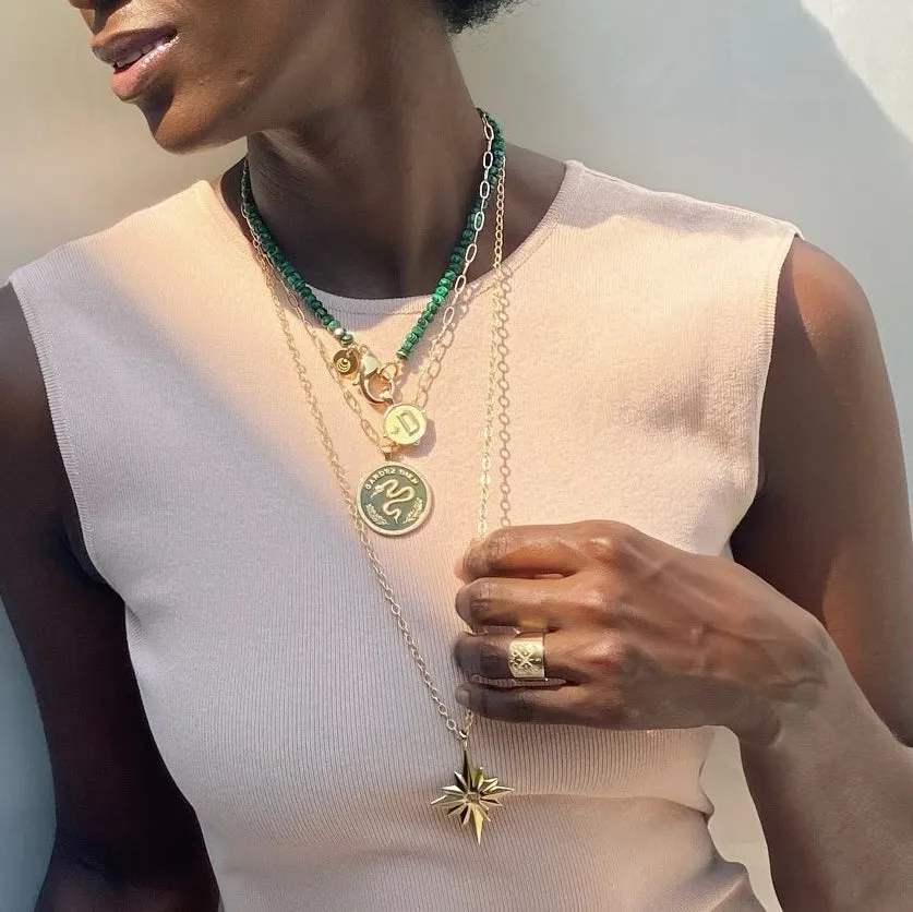 FOREVER Cigar Band Ring in 10k Gold sold by Jane Win product image thumbnail 2