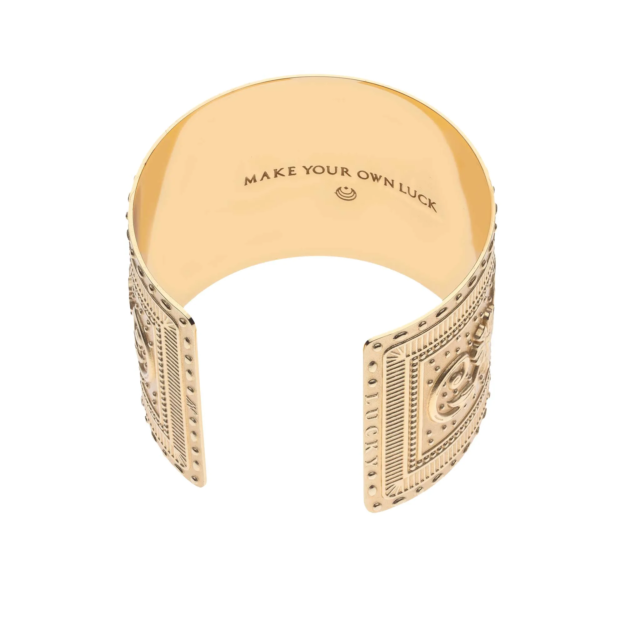 LUCKY Horseshoe Cuff sold by Jane Win product image thumbnail 3