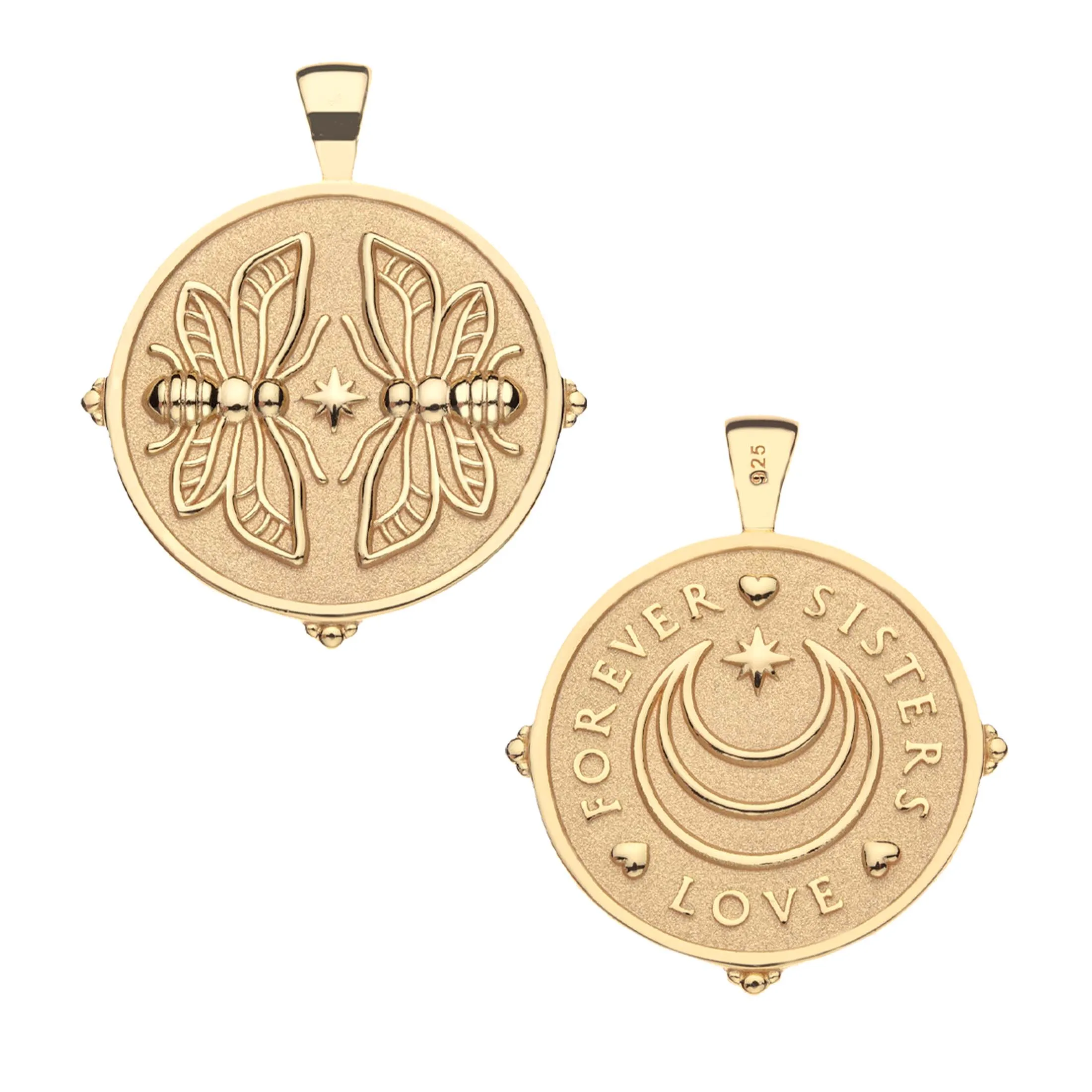 SISTERS Forever JW Original Pendant Coin sold by Jane Win product image thumbnail 2