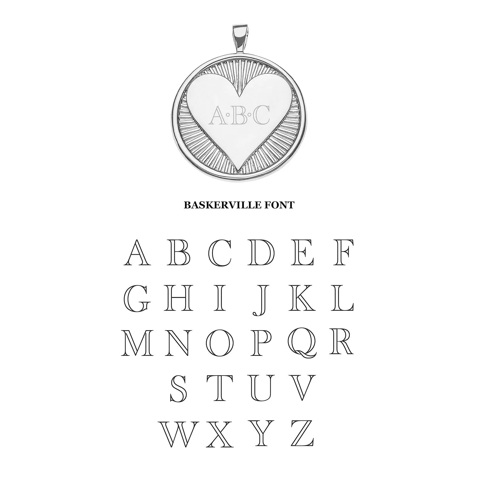 LOVE Hearts Find Me Pendant in Silver sold by Jane Win product image thumbnail 5