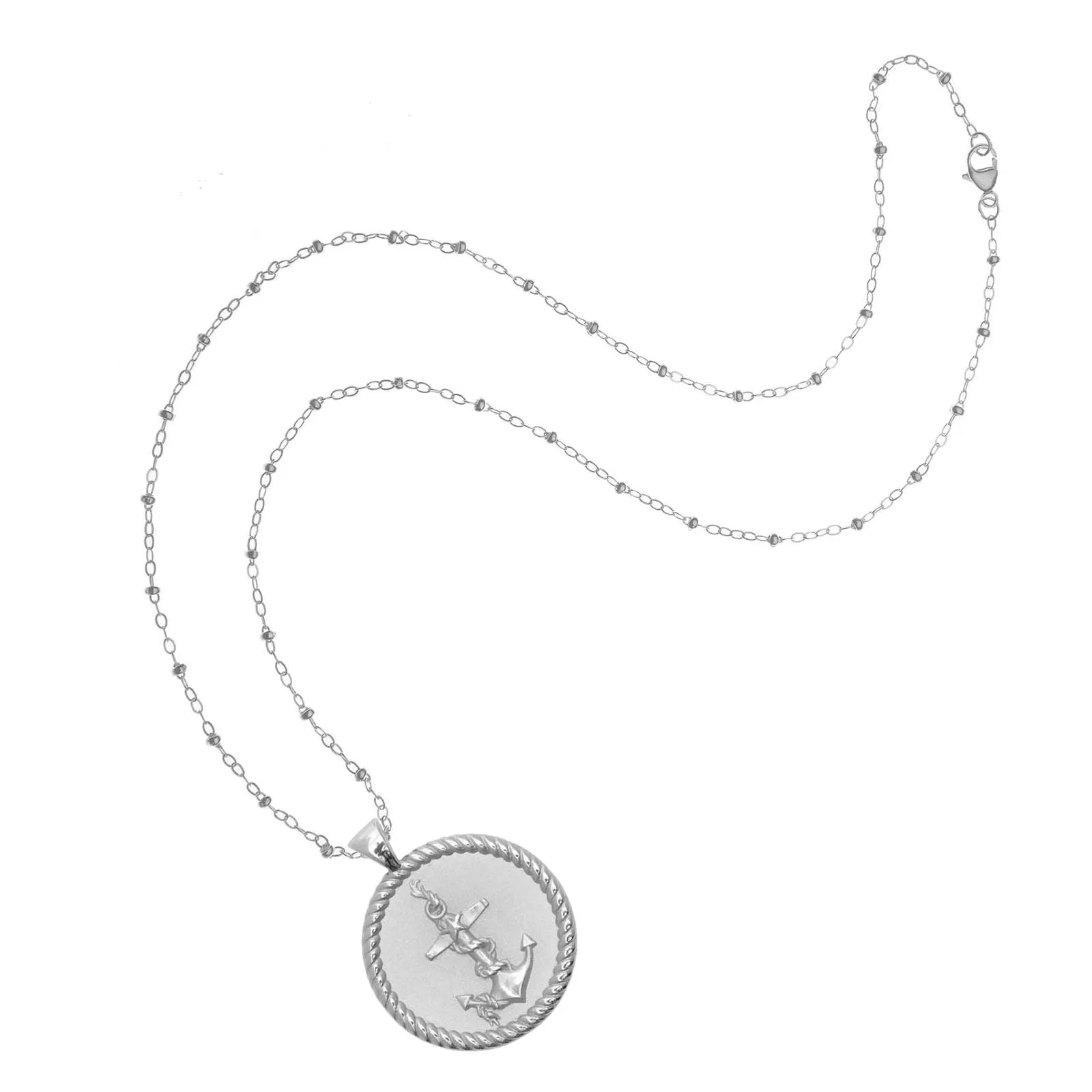 STRONG JW Original Pendant Coin in Silver sold by Jane Win product image thumbnail 4