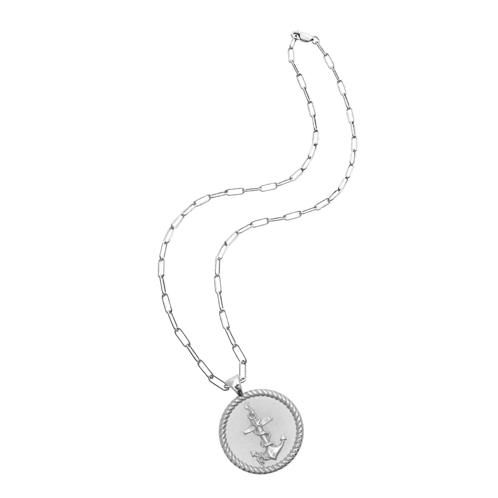 STRONG JW Original Pendant Coin in Silver sold by Jane Win product image thumbnail 5