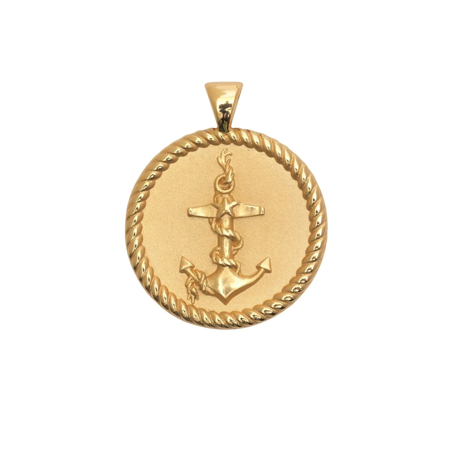 STRONG JW Original Pendant Coin (Anchor) sold by Jane Win