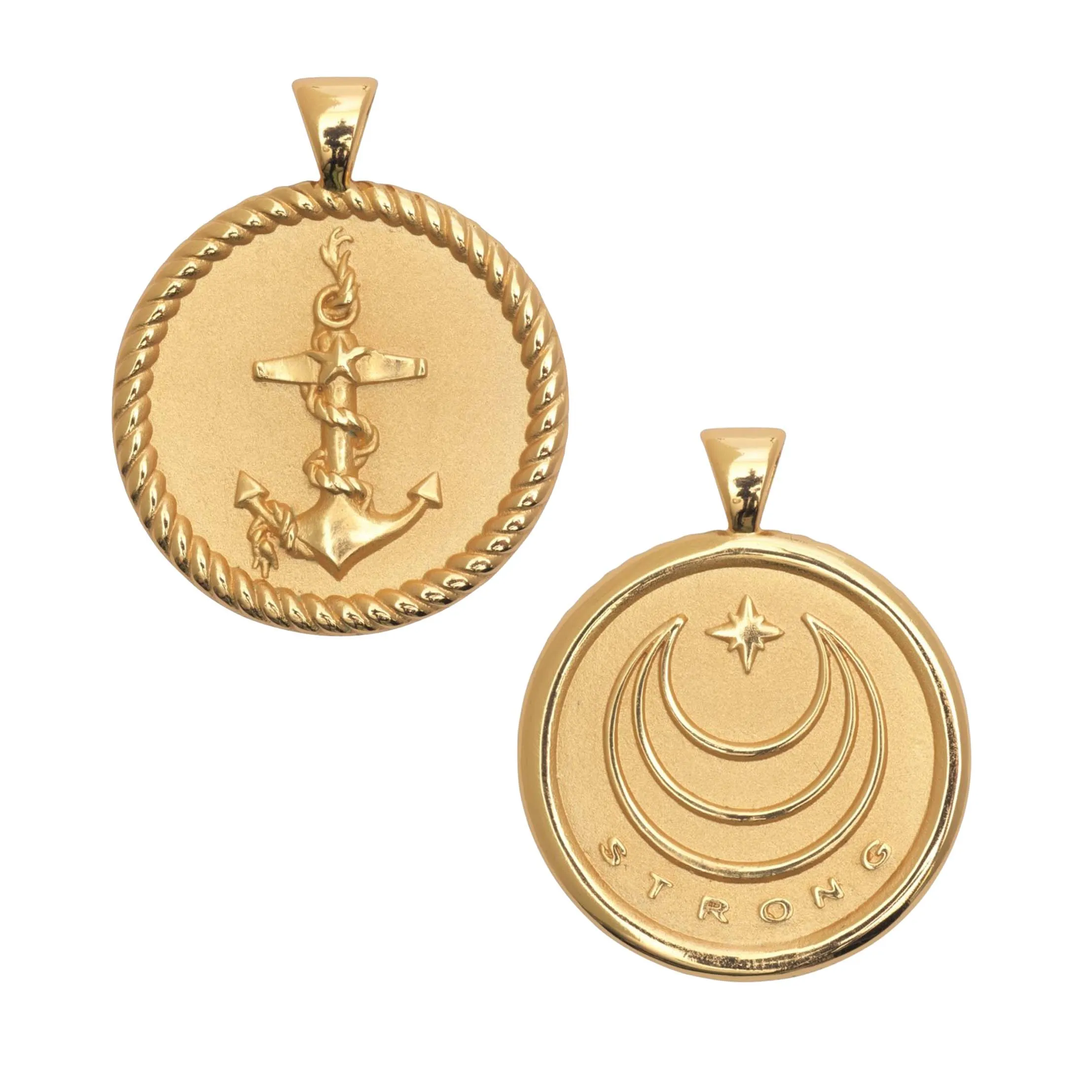 STRONG JW Original Pendant Coin (Anchor) sold by Jane Win product image thumbnail 2