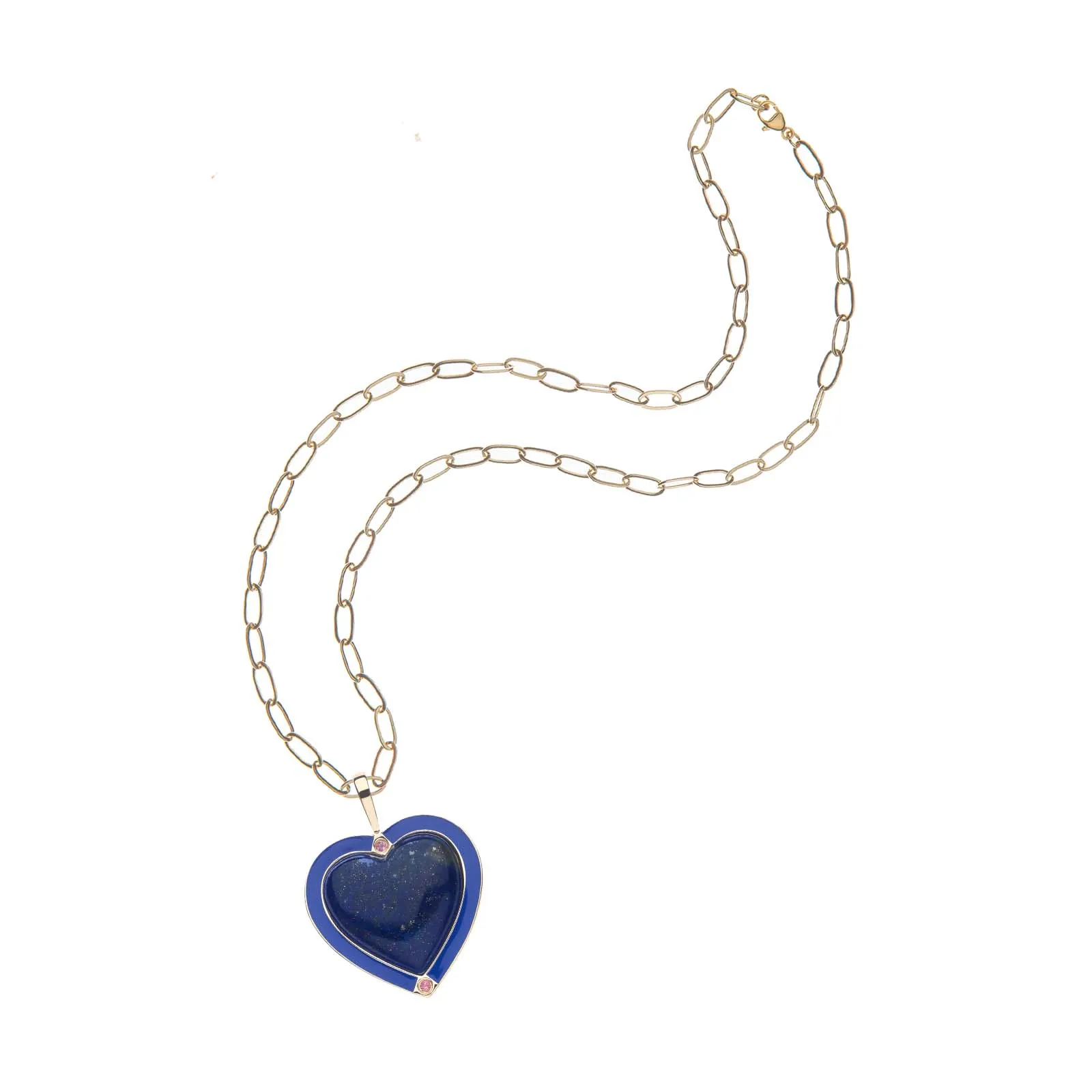 LOVE Enchanted Heart Pendant in Lapis sold by Jane Win product image thumbnail 4