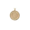 JOY JW Small Pendant Coin in Solid Gold sold by Jane Win