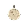 FOREVER Sundial Pendant Coin in Solid Gold sold by Jane Win
