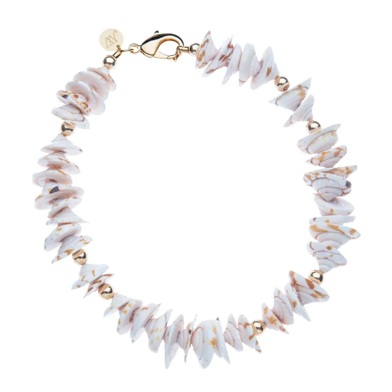 Shell Beaded Necklace sold by Jane Win