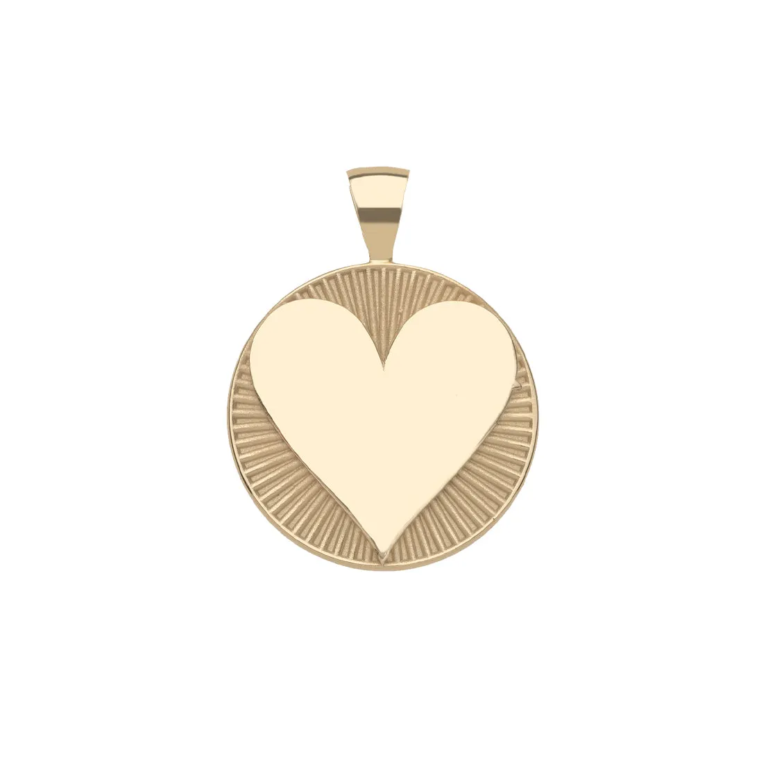 LOVE Hearts Find Me Love Pendant 14k Gold PERSONALIZED sold by Jane Win
